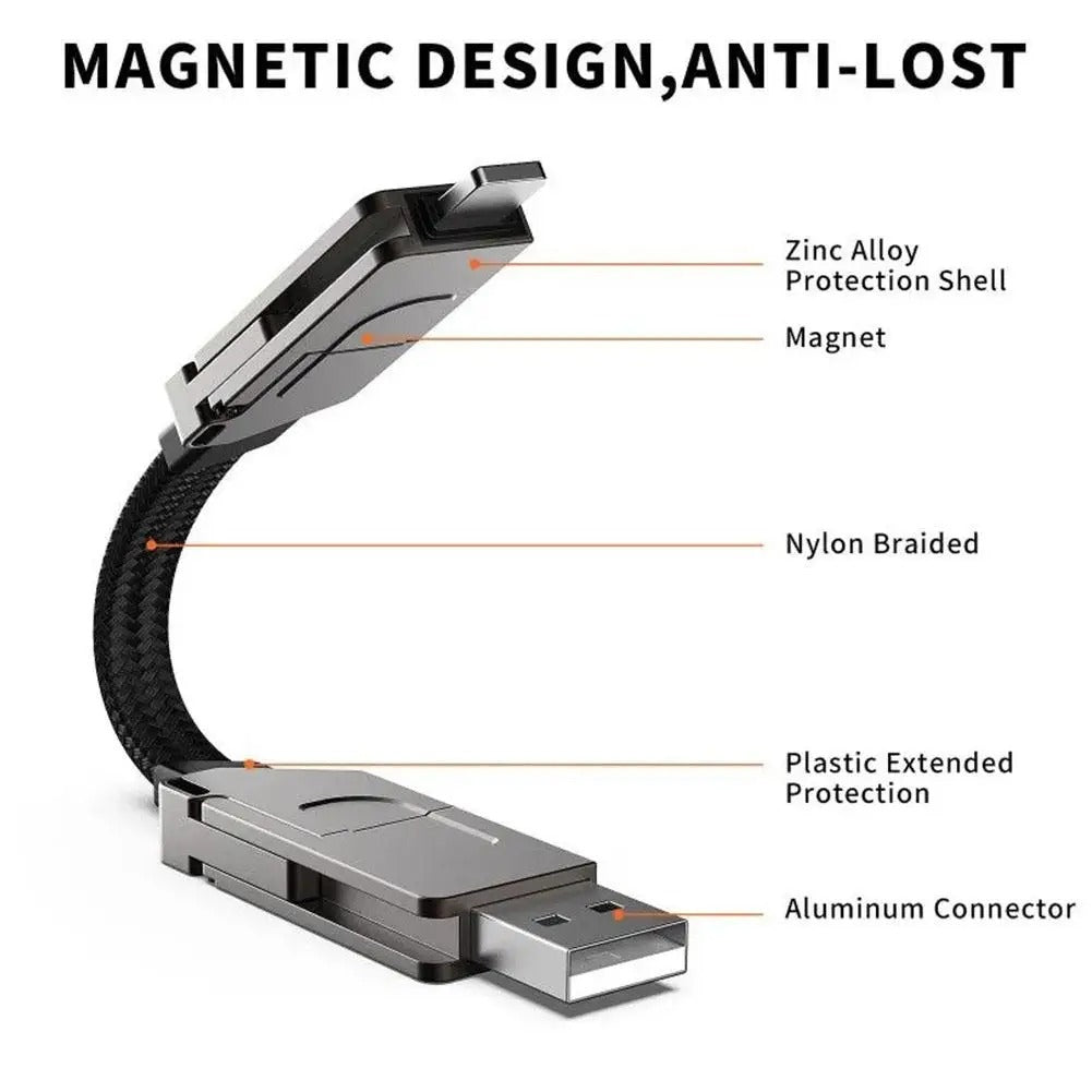 Four-in-one Fast Charge Cable