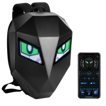 Scorpion2099 - Waterproof Hard Shell LED Motorcycle Helmet Backpack