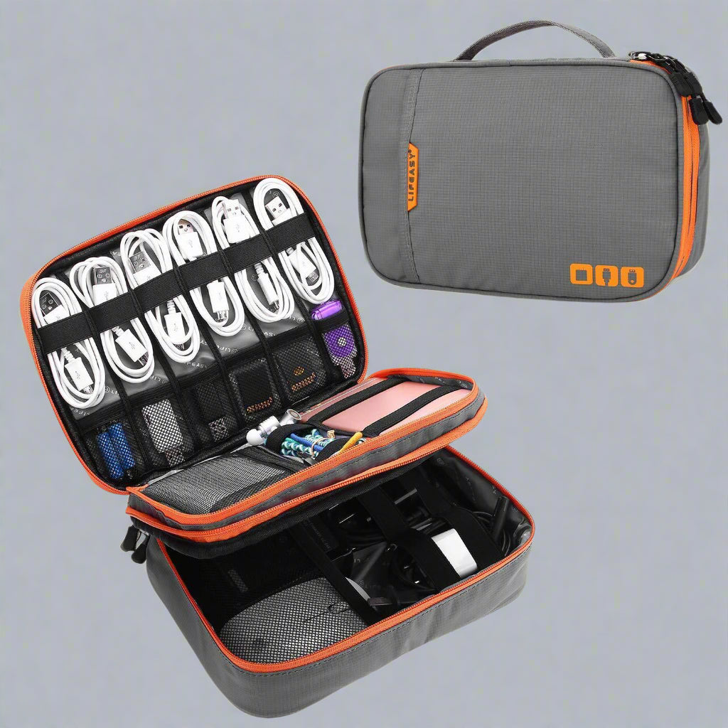 PulsePack Tech Pouch - Cable Mangement Organizer