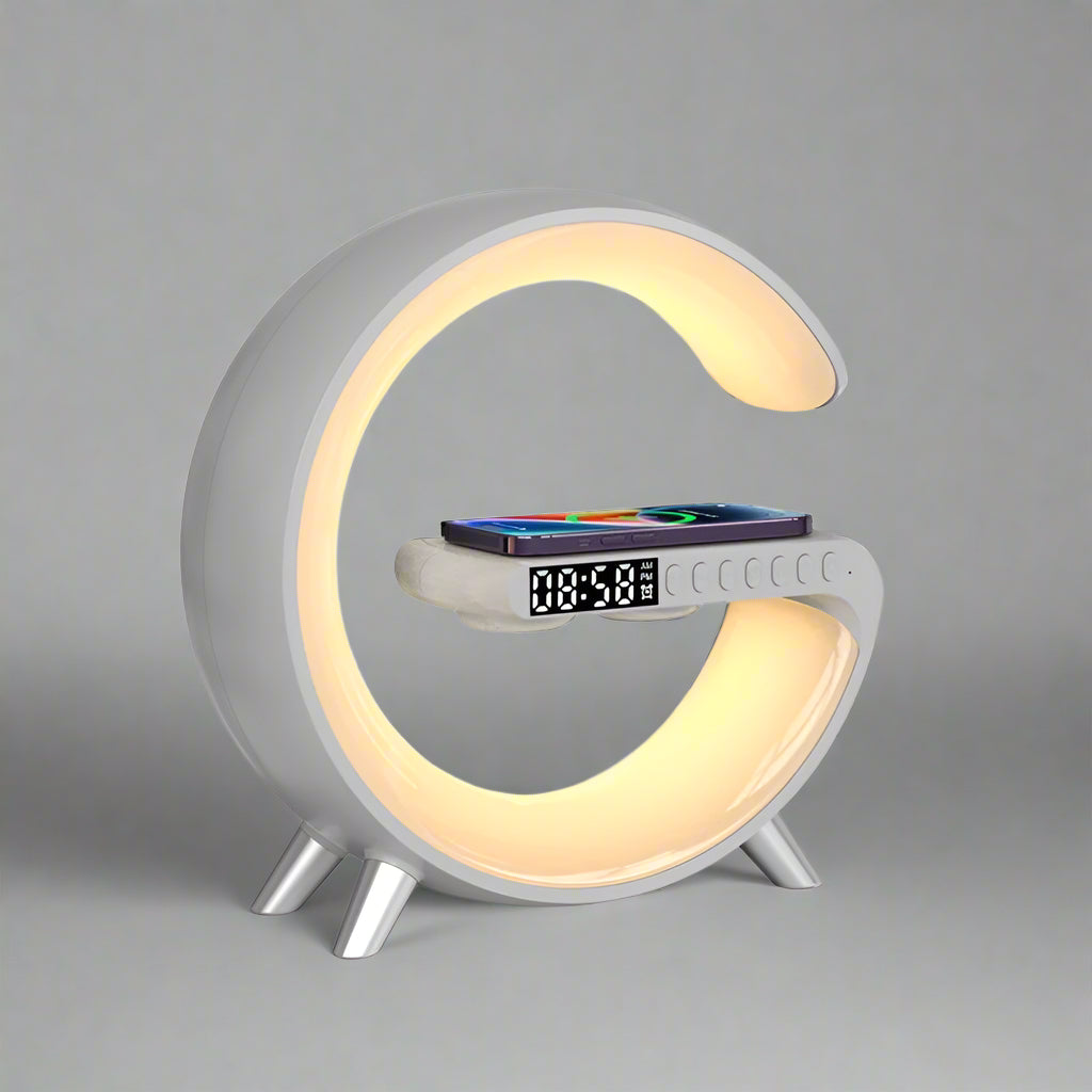 DreamBeats - LED Bluetooth Lamp Speaker And Wireless Charger