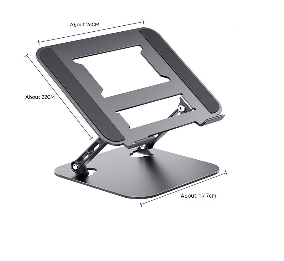 Double Arm Support Foldable Laptop Mount