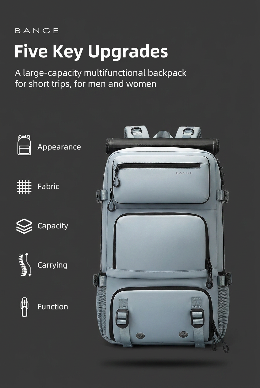 Orbit - Lightweight Multifunctional Travel Backpack