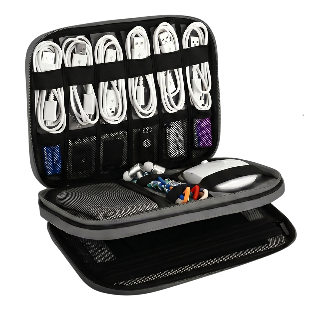 PulsePack Tech Pouch - Cable Mangement Organizer