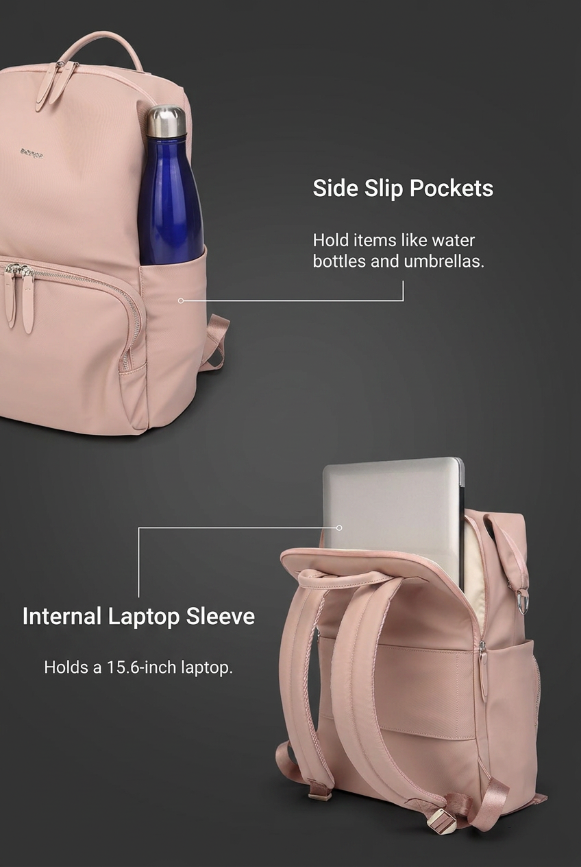 Oum - Lightweight Womens EDC Backpack