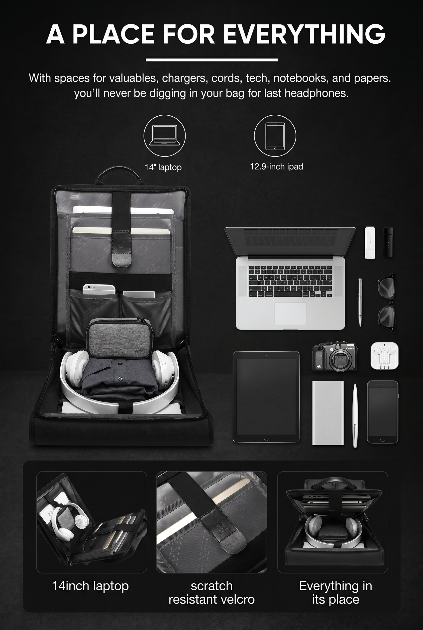 Eclipse - Travel Notebook Backpack