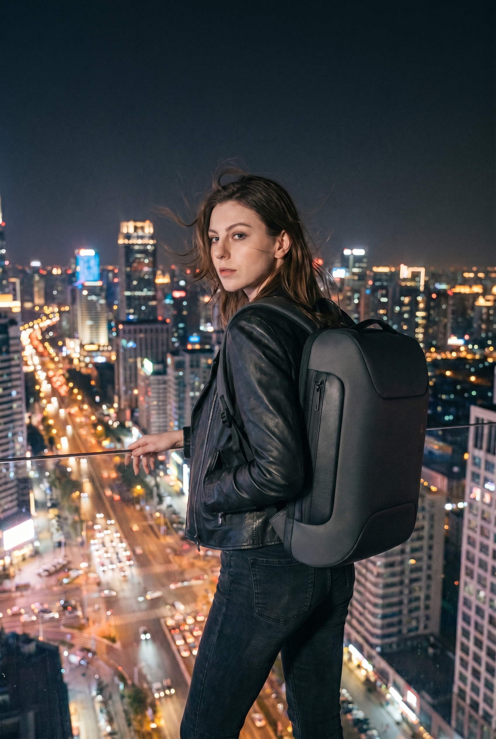 Quantum Echo – Wasserdichter Business-Rucksack