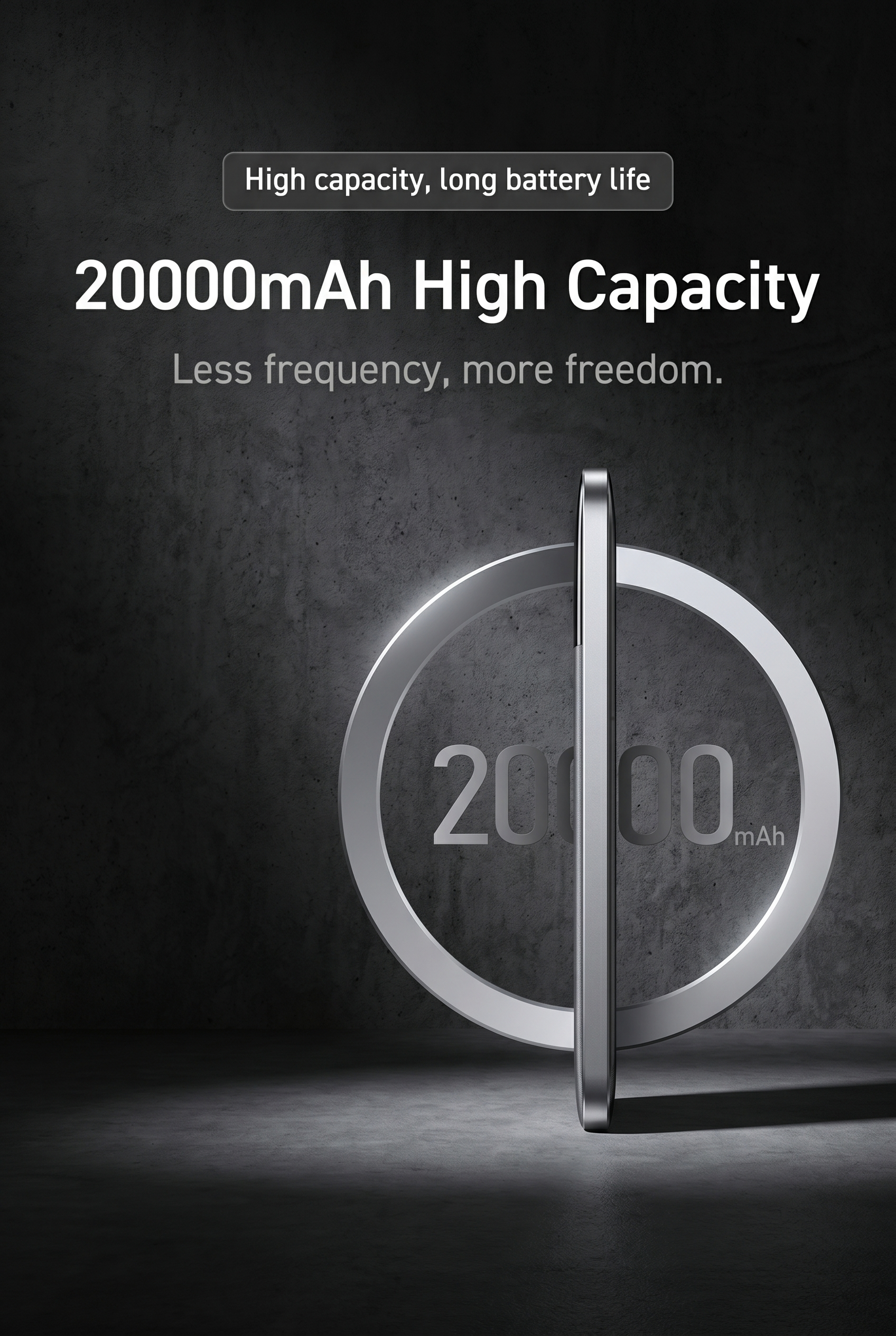 Intelligente, schnell aufladbare Laptop-Powerbank 100 W 20000 mAh