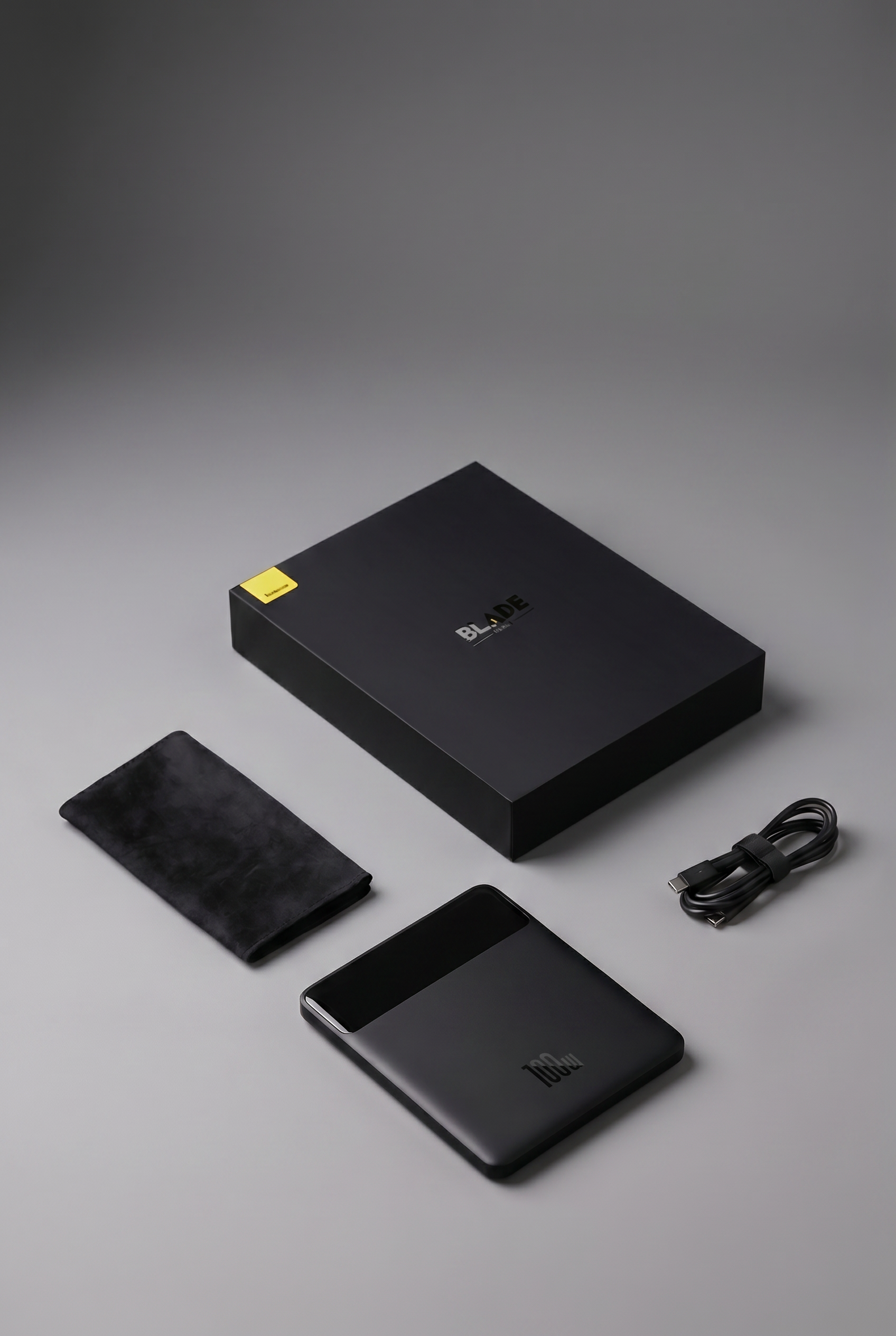 Intelligente, schnell aufladbare Laptop-Powerbank 100 W 20000 mAh