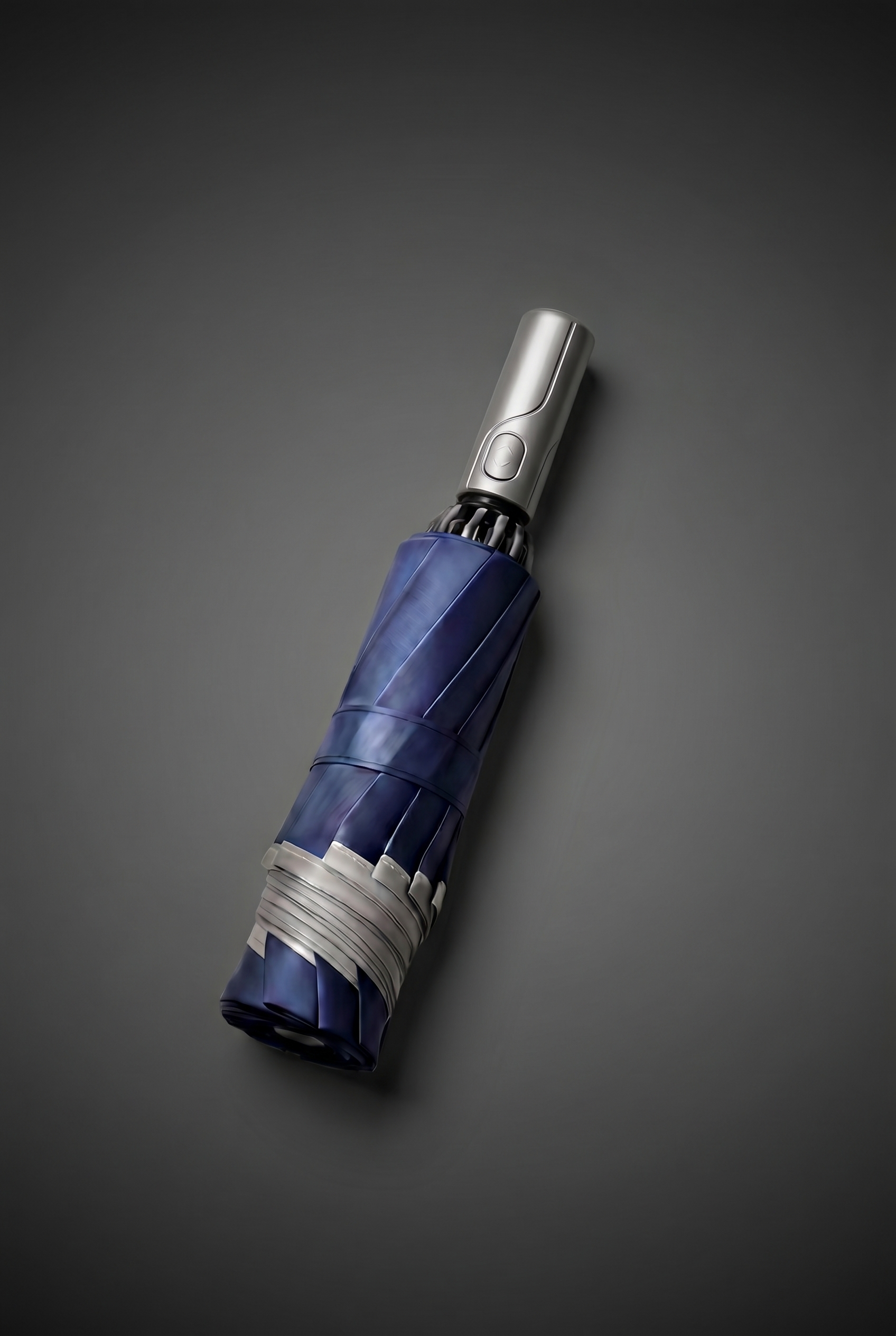 Automatic Reflective Strip Reverse Umbrella