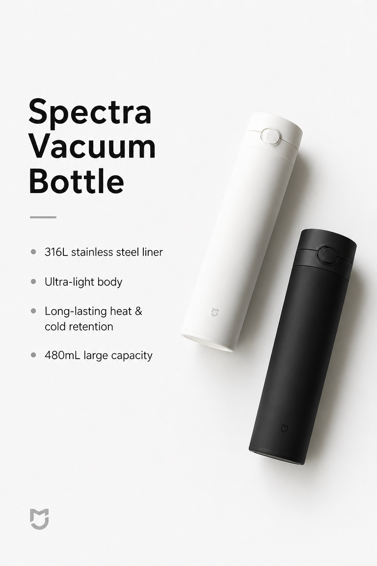 Spectra - Thermoskanne aus Edelstahl
