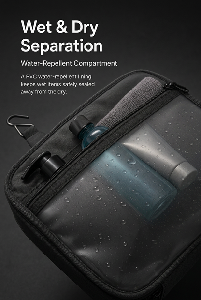 Hydra - Large Capacity Travel Toiletry Bag