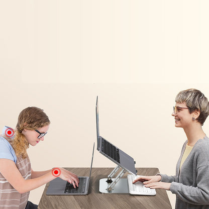 Double Arm Support Foldable Laptop Mount