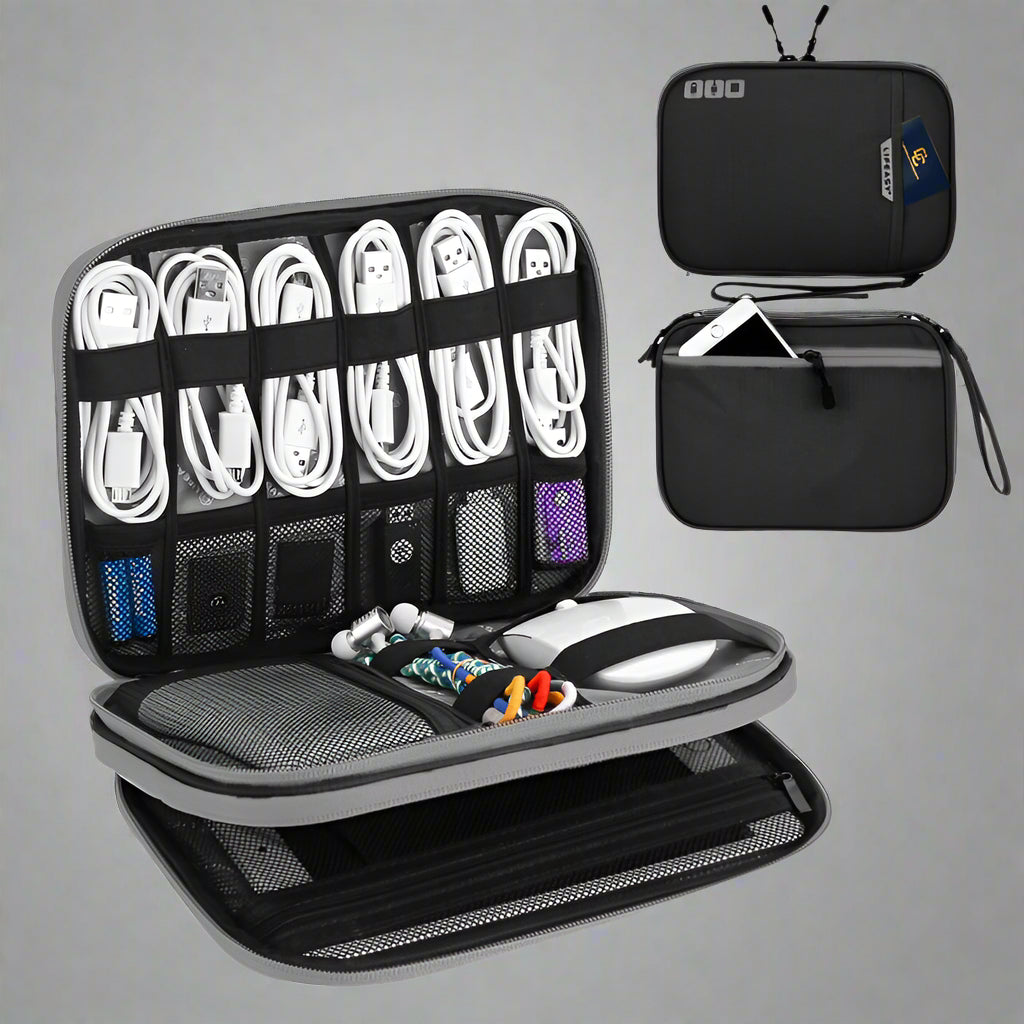 PulsePack Tech Pouch - Cable Mangement Organizer