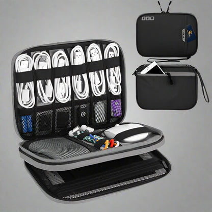 PulsePack Tech Pouch - Cable Mangement Organizer