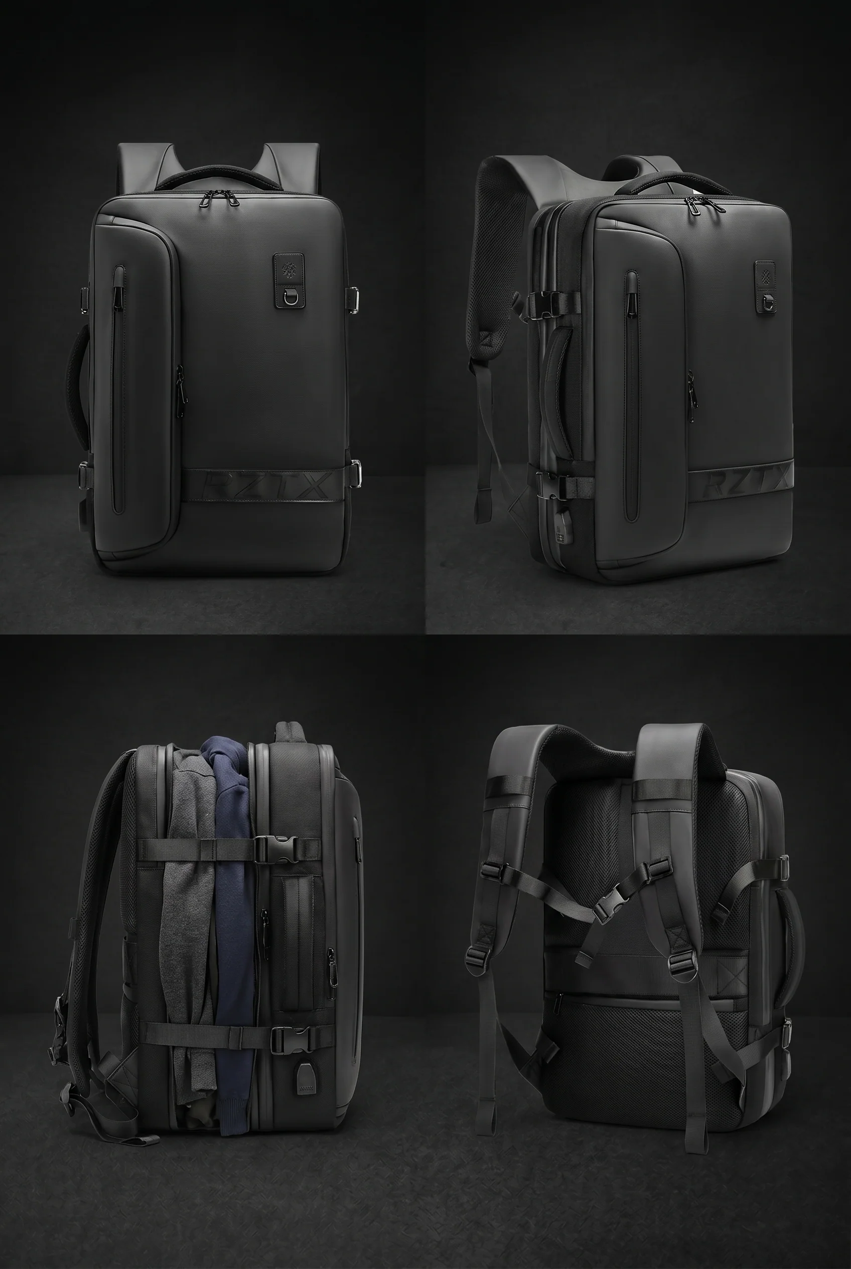 Tenzei Airbag - RZTX Reise-Vakuum-Kompressions-Rucksack
