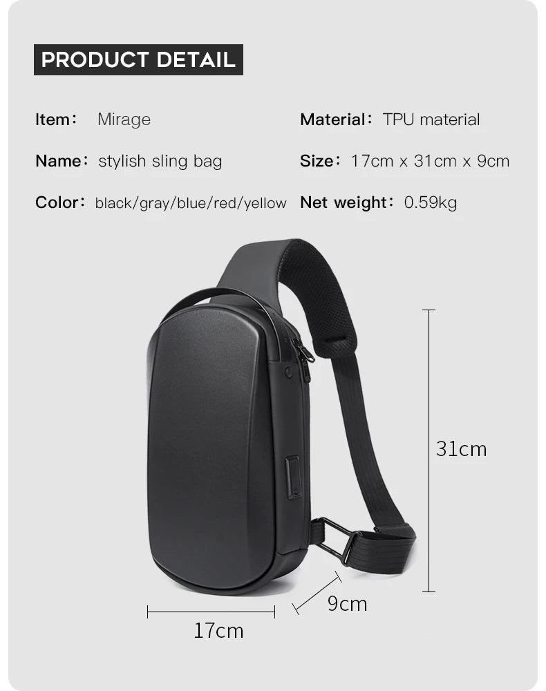 Mirage - EVA-Hartschalen-Brusttasche | Bange Official