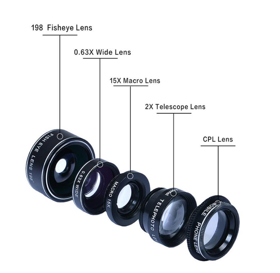 Shutterstream – 10-in-1 Cellphone Camera Lens Kit