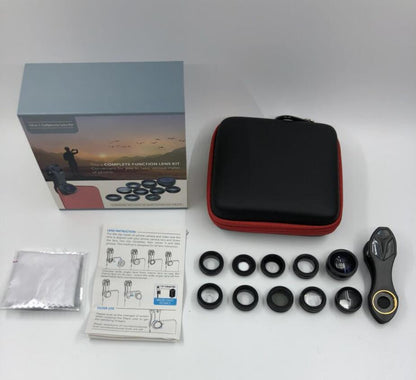 Shutterstream – 10-in-1 Cellphone Camera Lens Kit