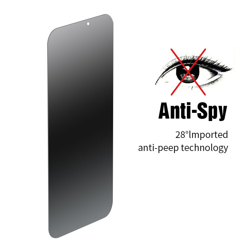 BlackVeil - Anti-peeping Mobile Phone Tempered Glass