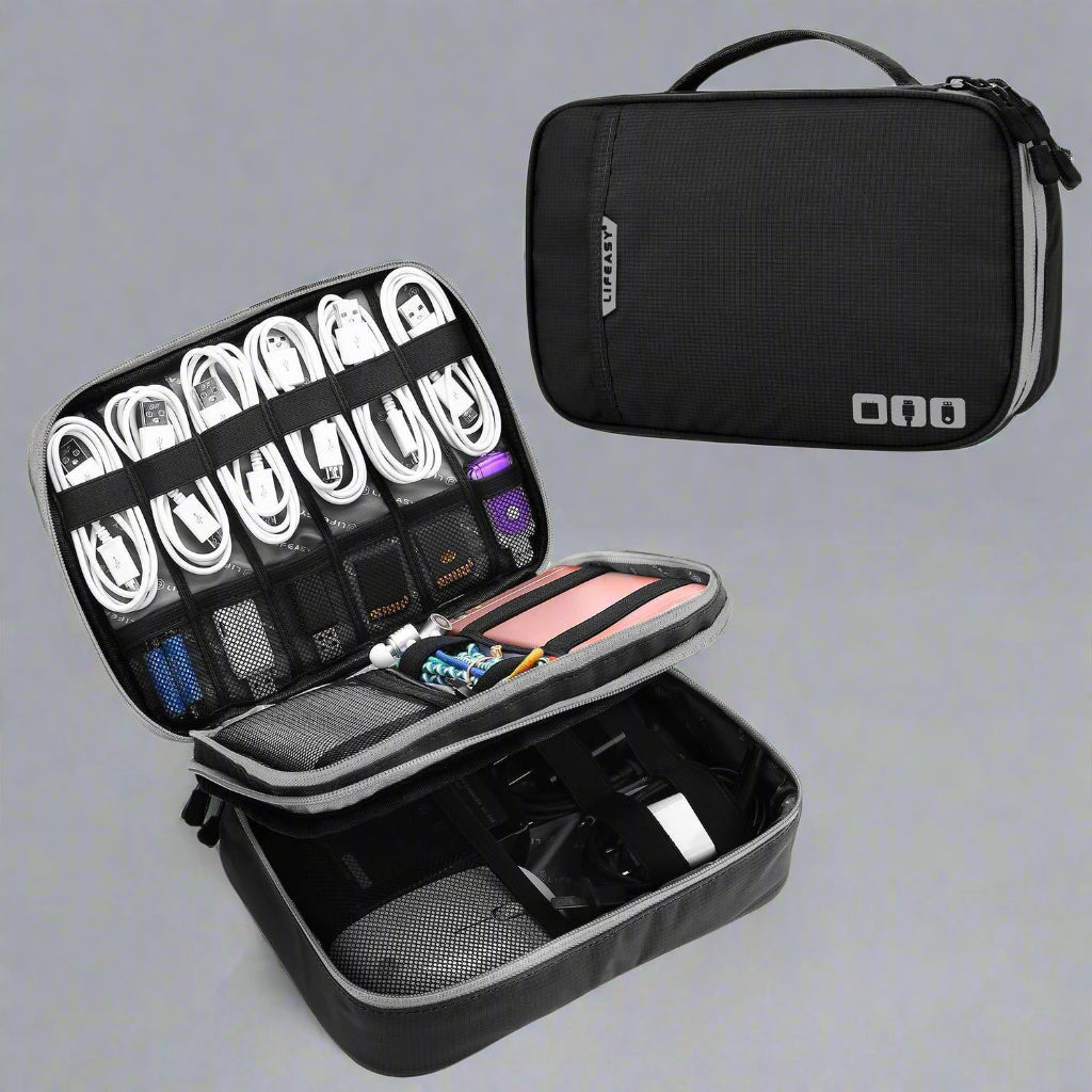 PulsePack Tech Pouch - Cable Mangement Organizer
