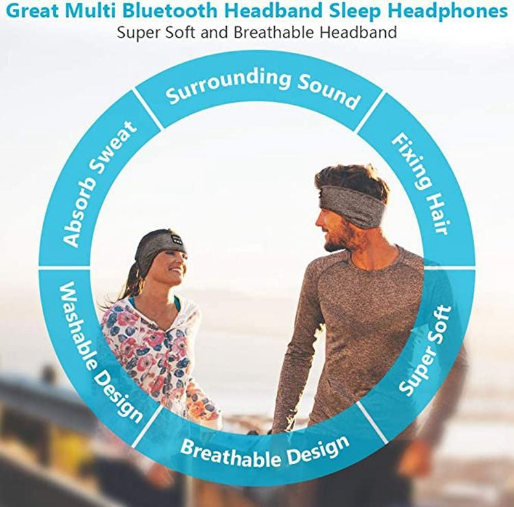 BlueSnooze - Bluetooth Sleep & Sports Headband