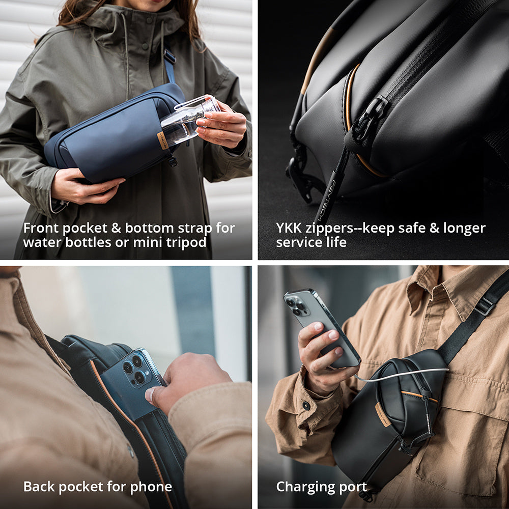 ShutterSafe - 3L Waist Camera And Digital Accessories Bag