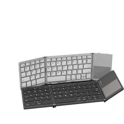 Portable Foldable Keyboard and Touch Pad