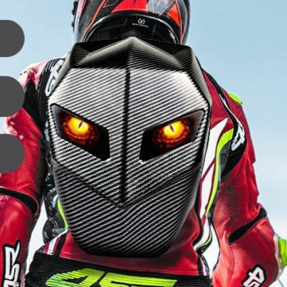 GhostZero - Luminous Waterproof Motorcycle Helmet Backpack