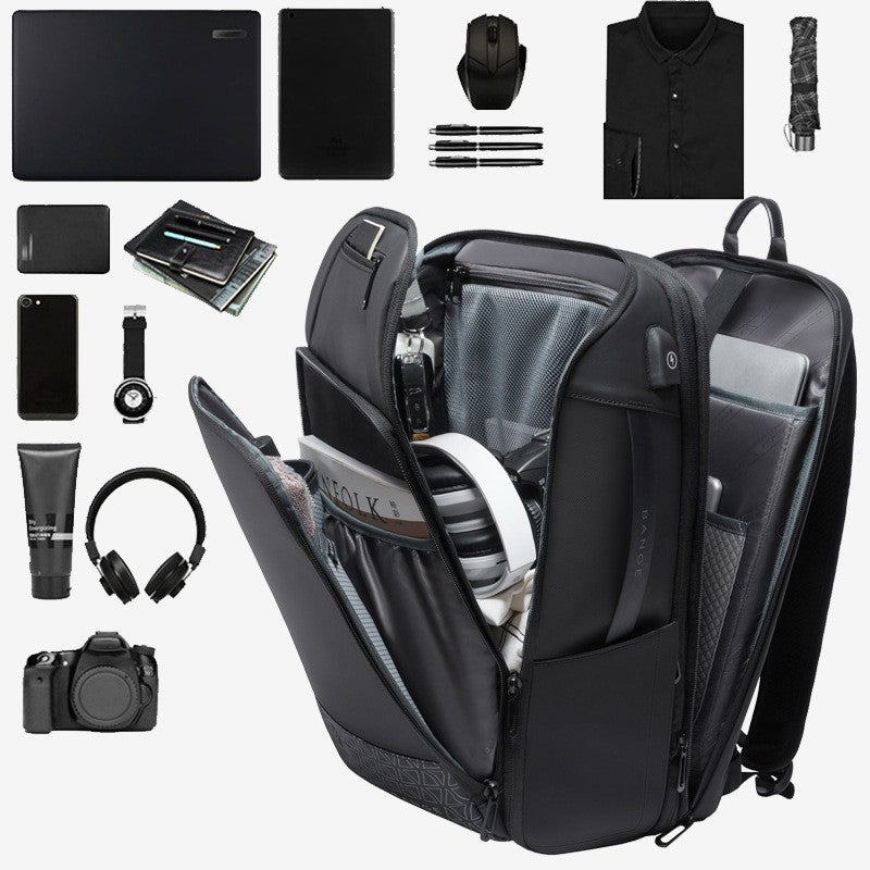 Obsidian - Large Capacity Business Tech Travel Backpack