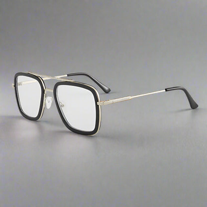 Stark - Unisex Fashion Square Frame Sunglasses