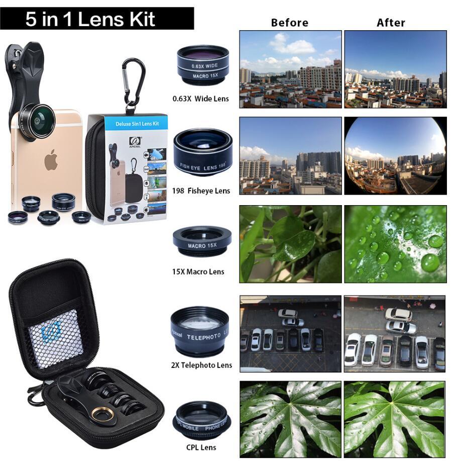 Shutterstream – 10-in-1 Cellphone Camera Lens Kit