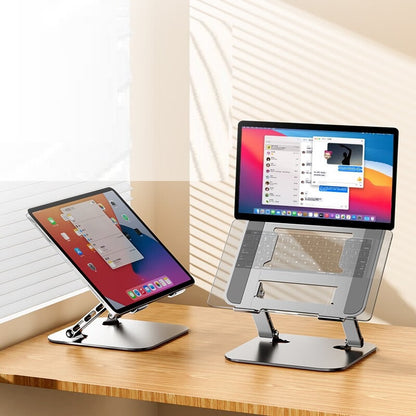 Double Arm Support Foldable Laptop Mount