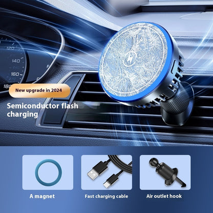 Sub-Zero: Magnetic Wireless Charger & Phone Cooler