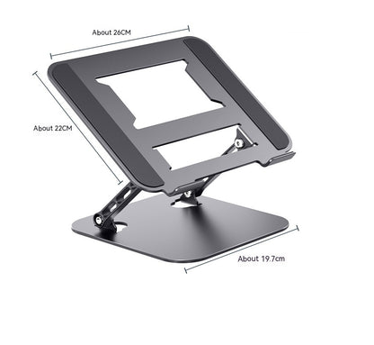 Double Arm Support Foldable Laptop Mount
