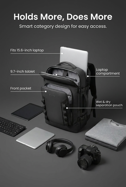 Traverse - Vacuum Compression Travel Backpack