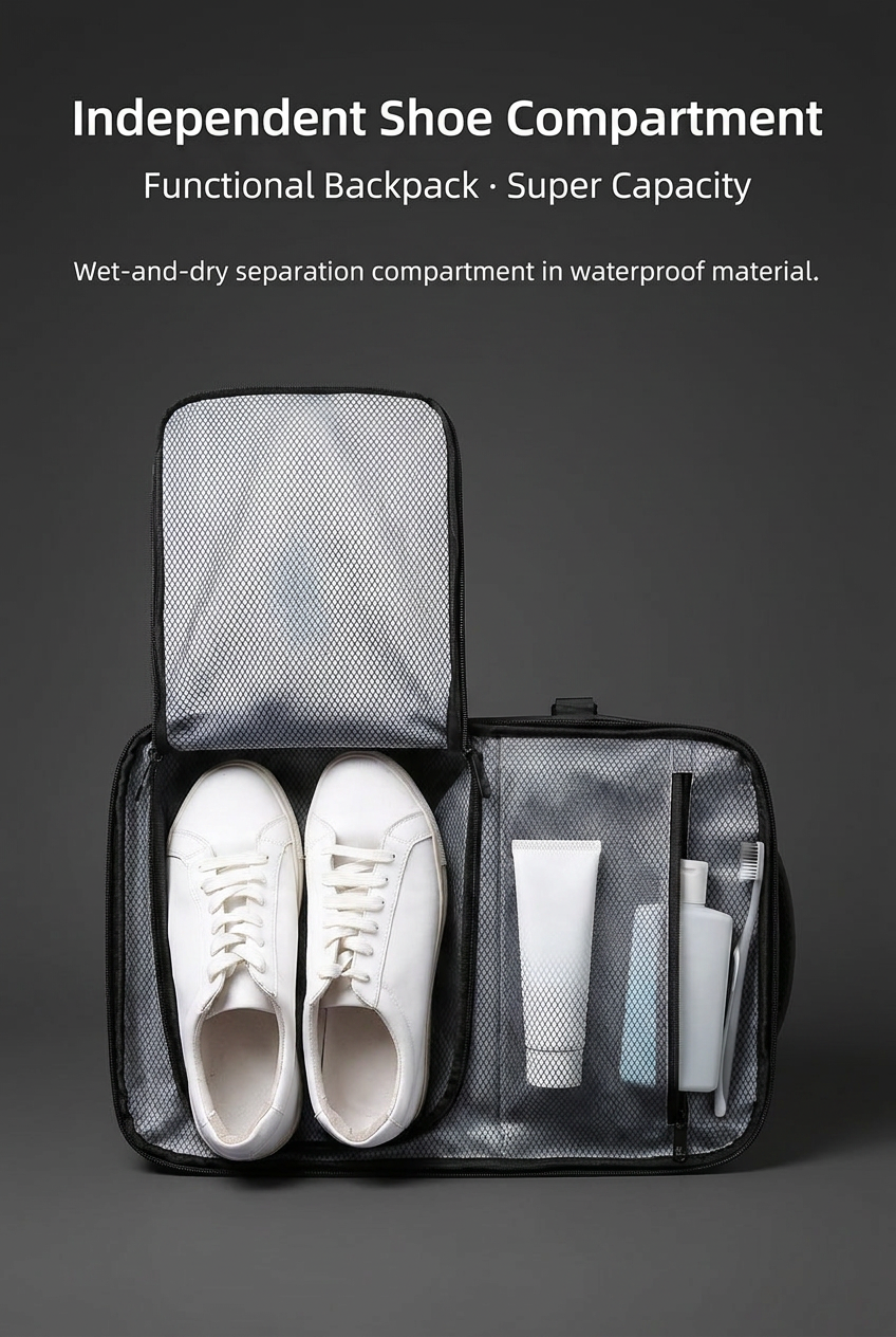Traverse - Vacuum Compression Travel Backpack