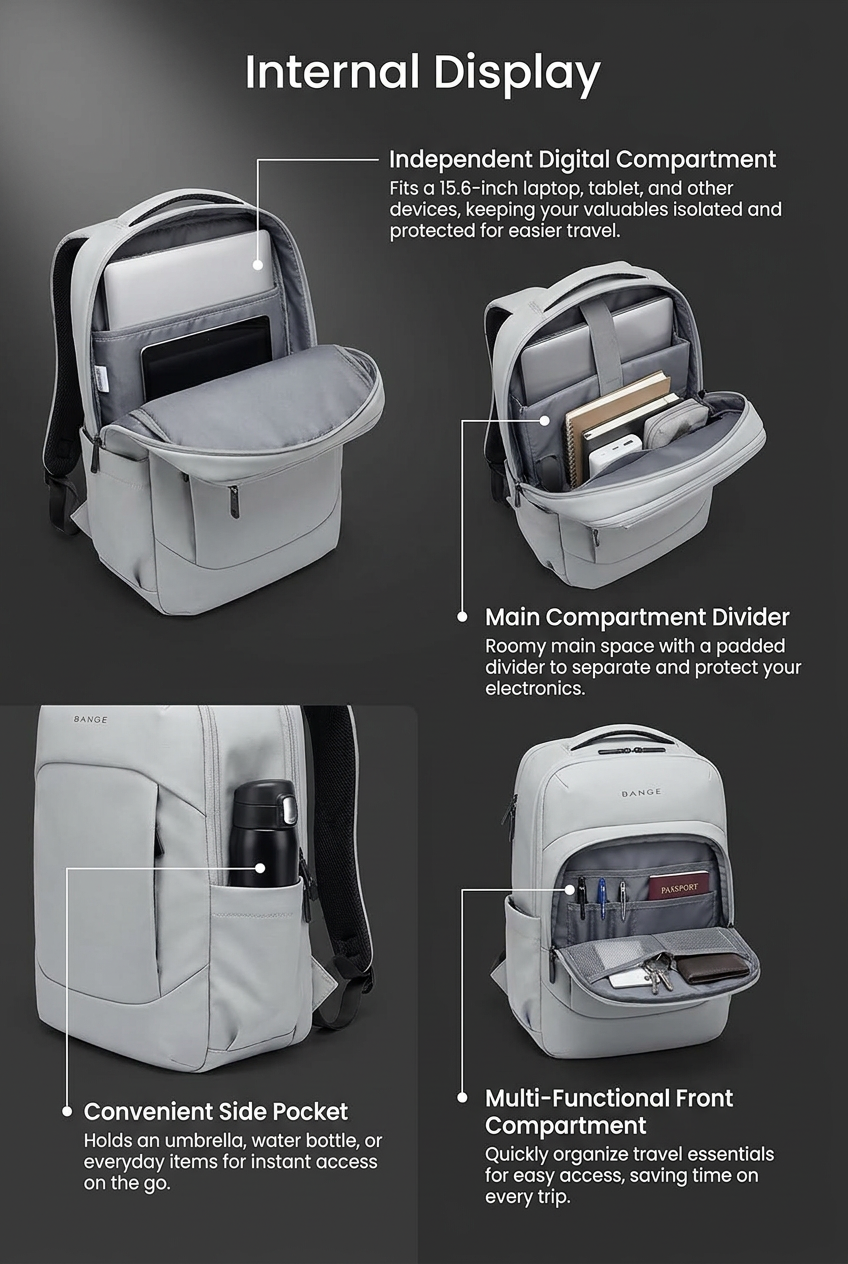 Helix - Large Capacity Student Backpack