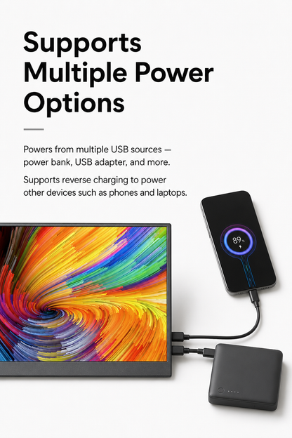 Atlas – External Auxiliary Display for Smartphones and Computers