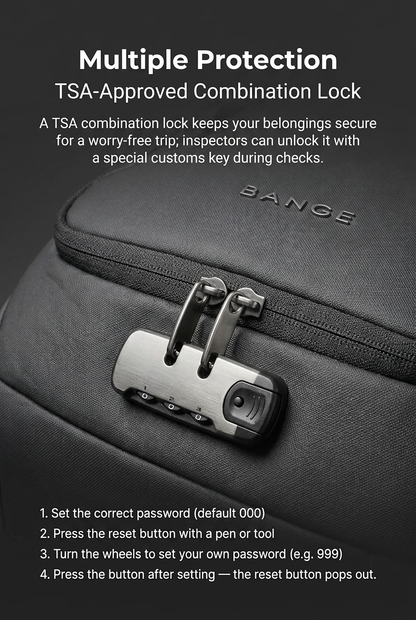 Traverse - Vacuum Compression Travel Backpack