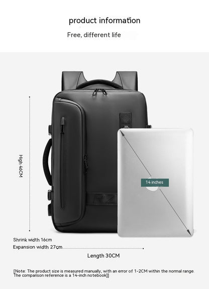 Tenzei Airbag - Travel Compression Backpack