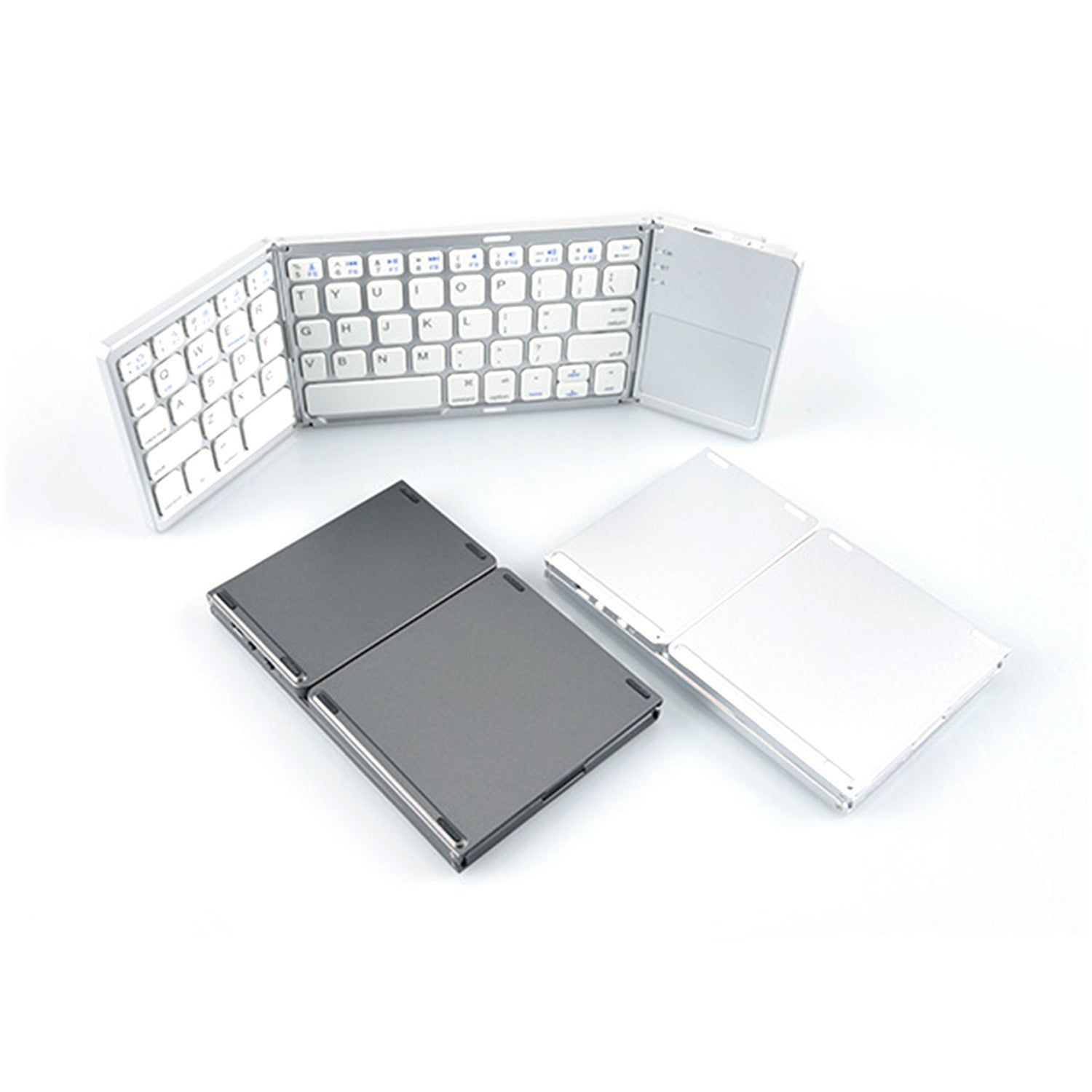 Portable Foldable Keyboard and Touch Pad