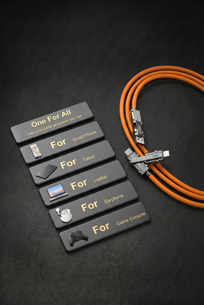 CyberSurge - 120W (4 in 1) Fast Charging Cable