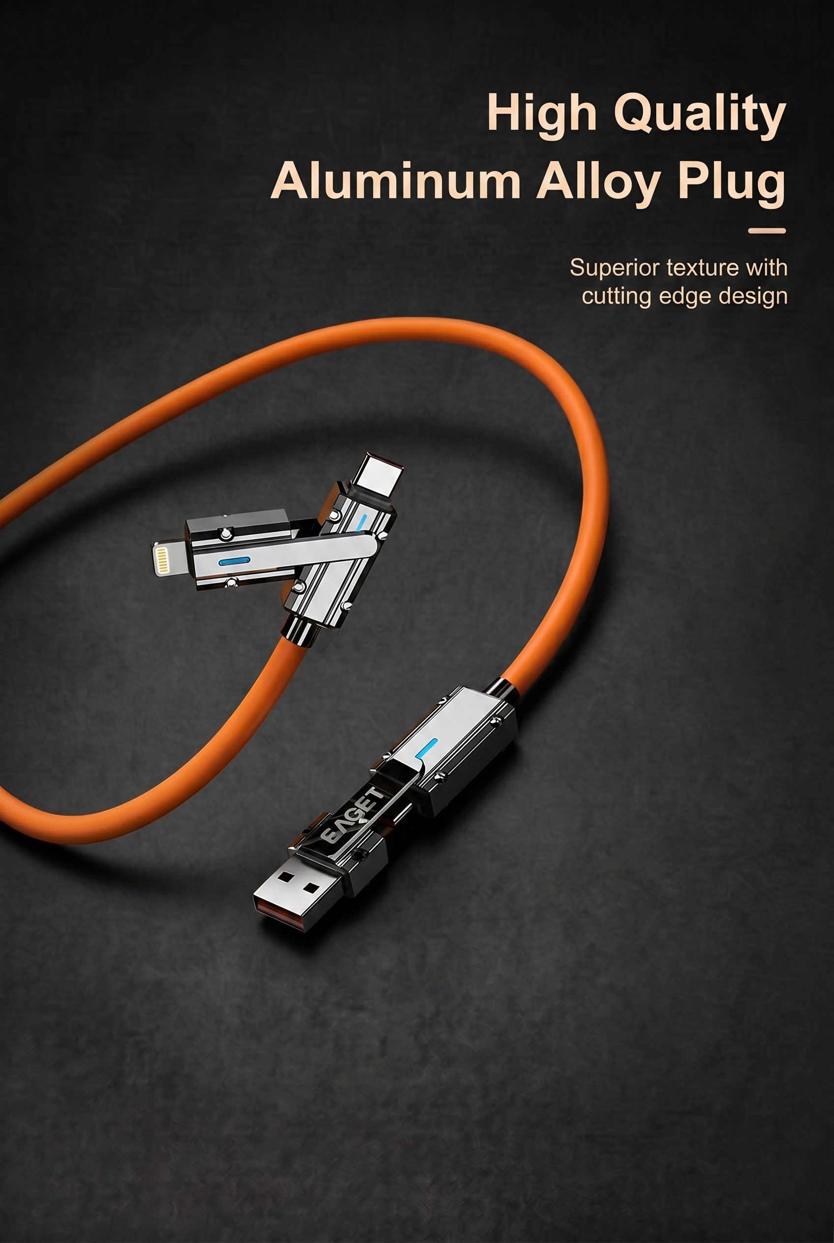 CyberSurge - 120W (4 in 1) Fast Charging Cable