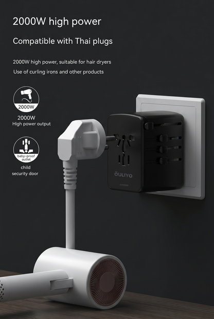 Internationaler Universal-Reisekonvertierungsstecker 