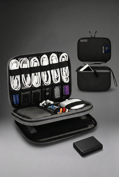 PulsePack Tech Pouch - Cable Mangement Organizer