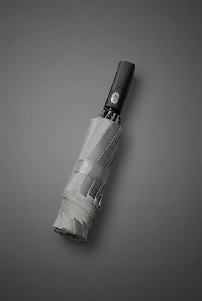 Automatic Reflective Strip Reverse Umbrella