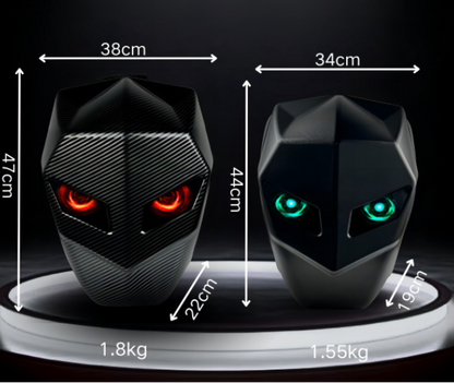 GhostZero - Luminous Waterproof Motorcycle Helmet Backpack