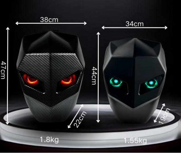 GhostZero - Luminous Waterproof Motorcycle Helmet Backpack